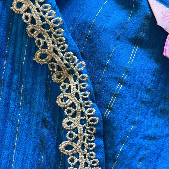 EUC Lilly Pulitzer Runic Blouse - Picture 6 of 7